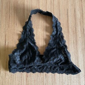 Free People Gallon Lace Halter Top Bralette - Original